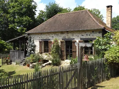 Jardin de l'établissement Cottage in Dordogne