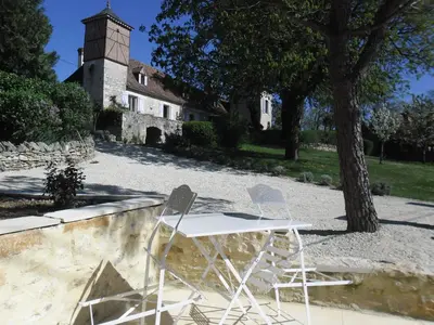 Jardin de l'établissement Bergerie de Lagarrigue