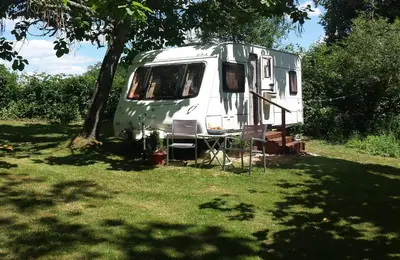 Jardin de l'établissement Camping Belle Vue