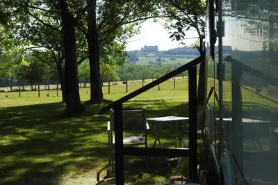Jardin de l'établissement Camping Belle Vue