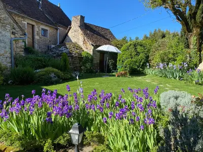 Jardin de l'établissement Manoir de Rieuzal