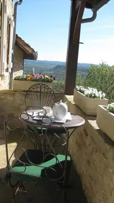 Paysage naturel près de le B&B/chambre d'hôtes