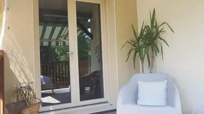 Balcon ou terrasse dans l'établissement Fred et Jules