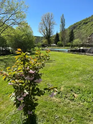 Paysage naturel près de la maison de vacances
