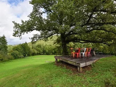 Jardin de l'établissement Farmhouse in Pyrenees with Pool