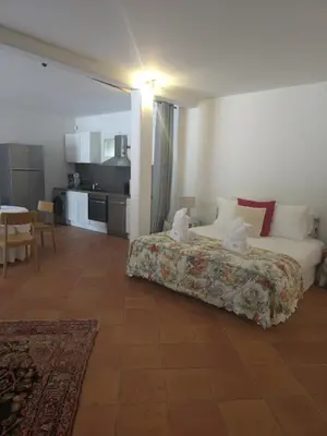 Cuisine ou kitchenette dans l'établissement Manoir d'Hautegente