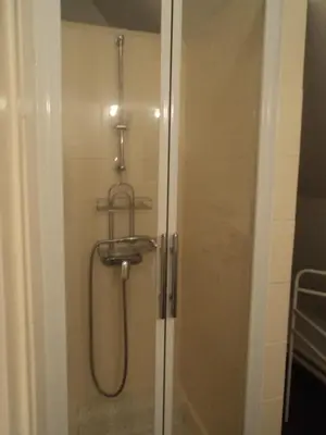 Salle de bains dans l'établissement ferme de séjour verchalles