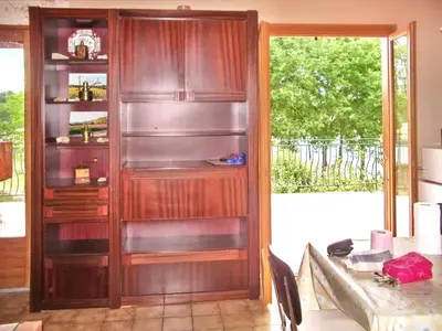 Plan de l'établissement Chalet charmant à Saint-Gérons avec piscine partagée
