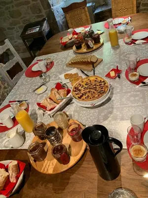 Nourriture dans le B&B/chambre d'hôtes ou à proximité