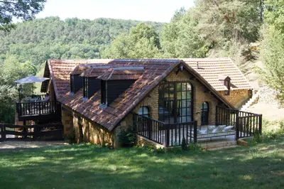 Paysage naturel près de la maison de vacances
