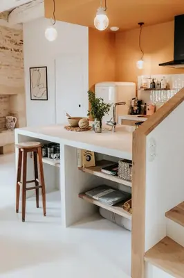Cuisine ou kitchenette dans l'établissement Maison d'hôtes Bel Estiu