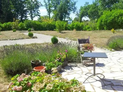 Jardin de l'établissement Luxury villa near the cute towns of Sarlat and Rocamadour