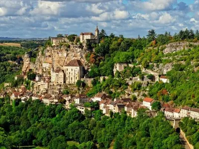 Paysage naturel près de la maison de vacances