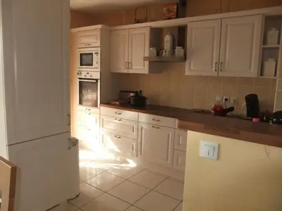 Cuisine ou kitchenette dans l'établissement Résidence CAP HORIZON