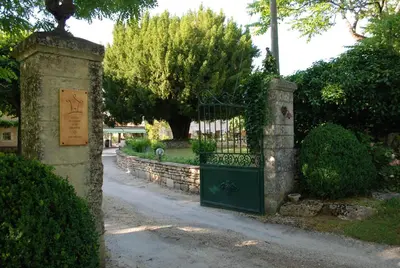 Jardin de l'établissement Belveyre à Rocamadour