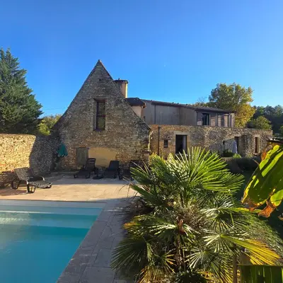 Piscine de l'établissement Gîte Les Combes Montignac Lascaux ou située à proximité