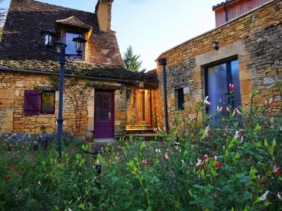 Jardin de l'établissement Gîte Les Combes Montignac Lascaux