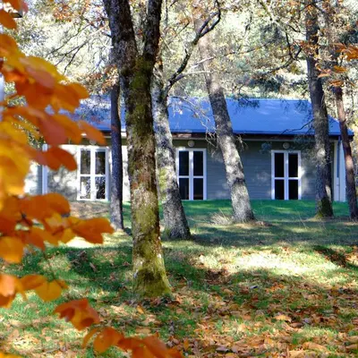 Jardin de l'établissement Ecoparc Des Monédières