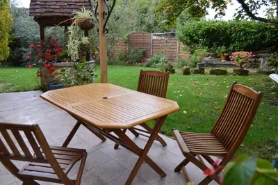Jardin de l'établissement Le Tilleul