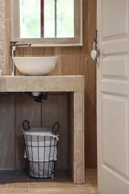 Salle de bains dans l'établissement L'Evidence