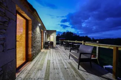 Balcon ou terrasse dans l'établissement L'Evidence