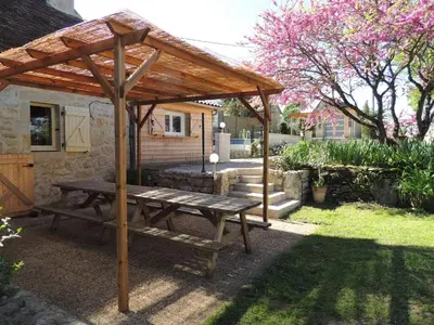 Jardin de l'établissement Le Pigeonnier