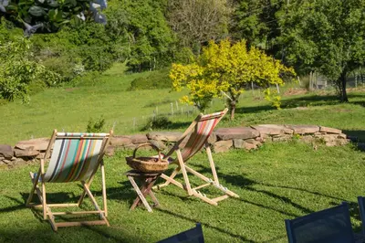 Jardin de l'établissement La Maison des étoiles