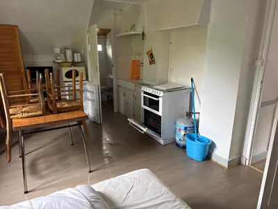 Cuisine ou kitchenette dans l'établissement Le tourbillon nouveau