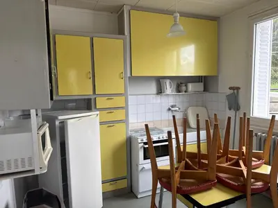 Cuisine ou kitchenette dans l'établissement Le tourbillon nouveau