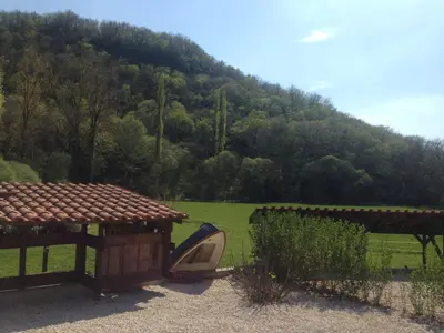 Paysage naturel près de la maison de vacances