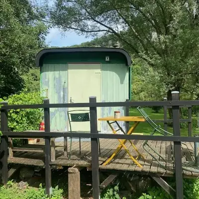 La Roulotte en plein nature au Blagour