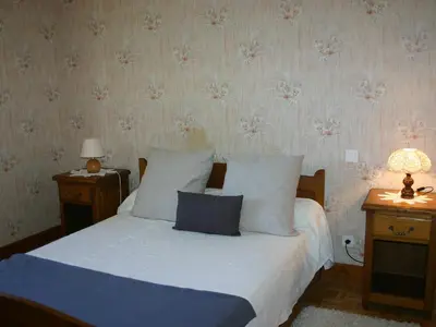 Un ou plusieurs lits dans un hébergement de l'établissement Holiday Home La Grange by Interhome