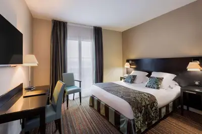 Un ou plusieurs lits dans un hébergement de l'établissement Best Western Plus Richelieu