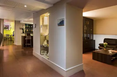 Coin salon dans l'établissement Best Western Plus Richelieu