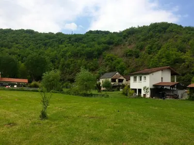 Paysage naturel près de the country house