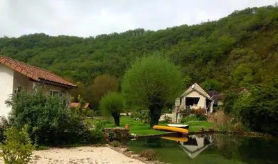 Paysage naturel près de the country house