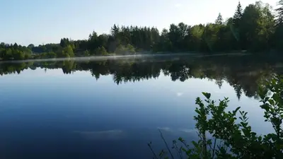 Paysage naturel près de la maison de vacances