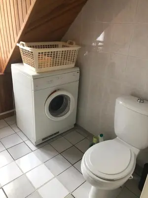 Salle de bains dans l'établissement Résidence Les Cascades
