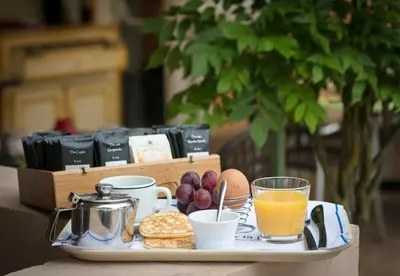 Nourriture dans l'hôtel ou à proximité