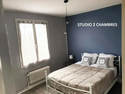 Un ou plusieurs lits dans un hébergement de l'établissement Chez les chtis de vayrac
