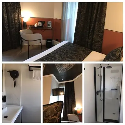 Un ou plusieurs lits dans un hébergement de l'établissement Le Grand Hôtel Mont Dore