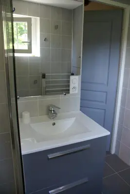 Salle de bains dans l'établissement Domisiladore