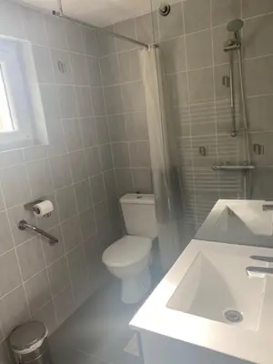 Salle de bains dans l'établissement Domisiladore