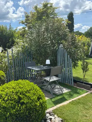 Jardin de l'établissement Escale en Correze