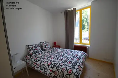 Un ou plusieurs lits dans un hébergement de l'établissement Les Volcans de Valériane