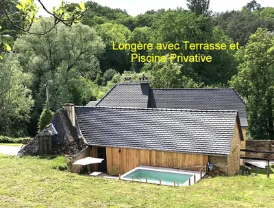 Paysage naturel près de la maison de vacances
