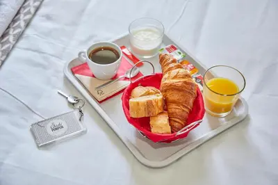 Nourriture dans l'hôtel ou à proximité