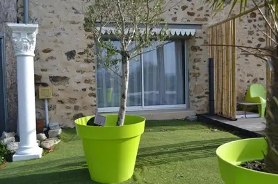 Jardin de l'établissement Chambre en Havre de paix