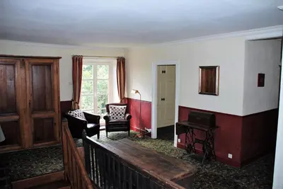 Coin salon dans l'établissement B&B Chateau le Bois
