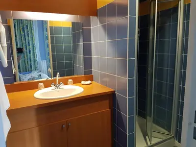Salle de bains dans l'établissement Hotel Le Saint Georges